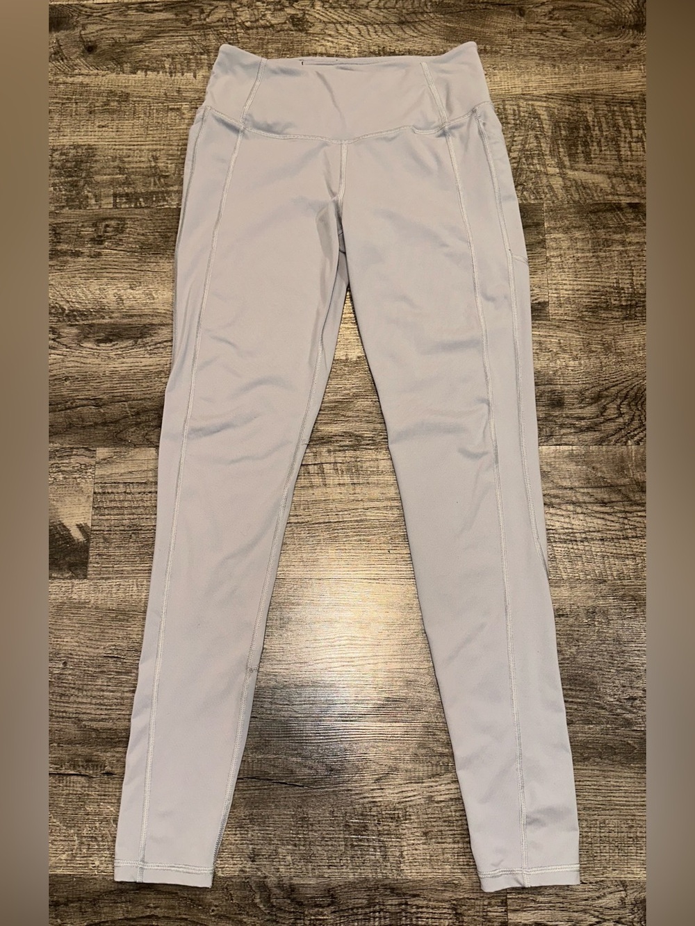 Victoria's Secret Light Gray High-Waist Active Leggings